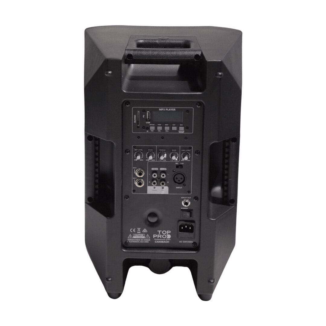 TOP PRO CAN08AOH Powered Speaker 8" - Image 4