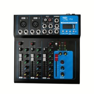 ALIHA F4 MINI 4 CHANNEL SOUND MIXING CONSOLE