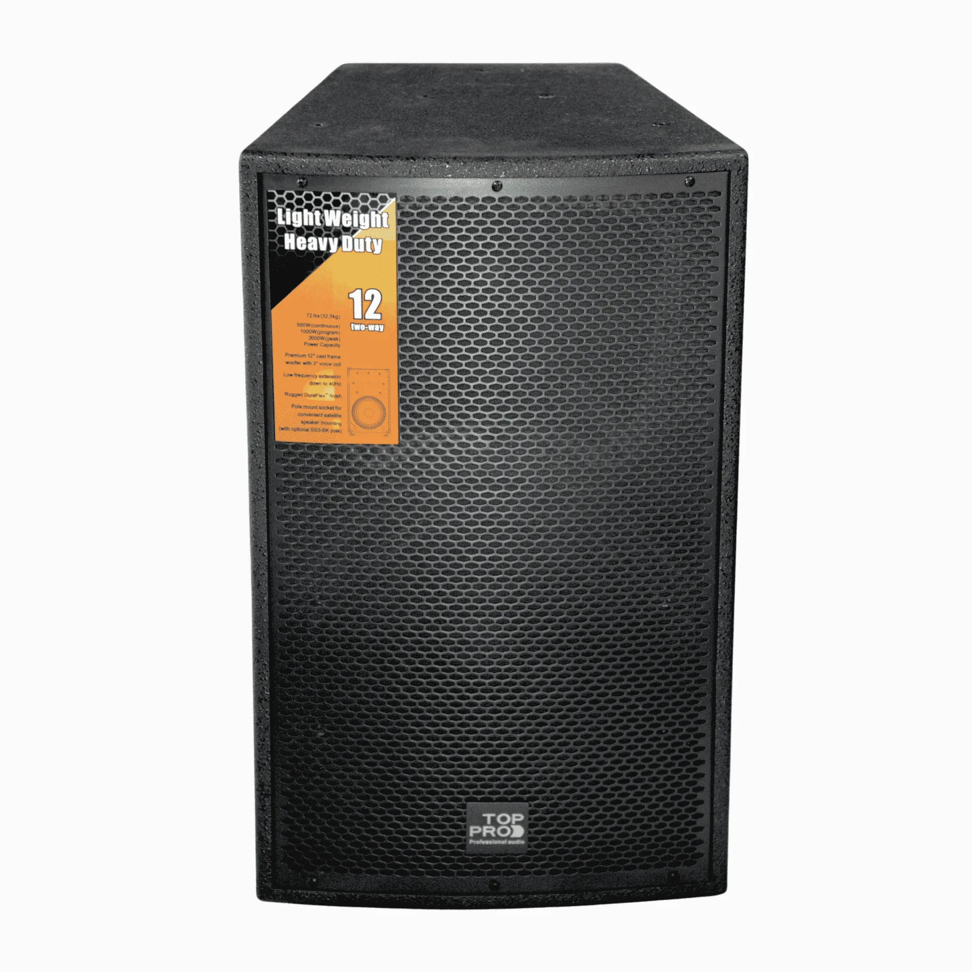 TOP PRO MK120 Passive Speaker Wooden 12 Inch